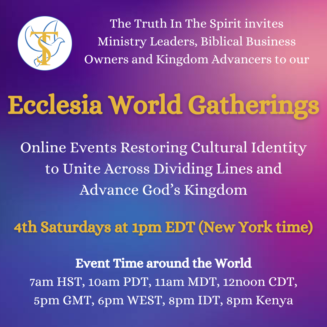 Ecclesia World Gathering event announcement
